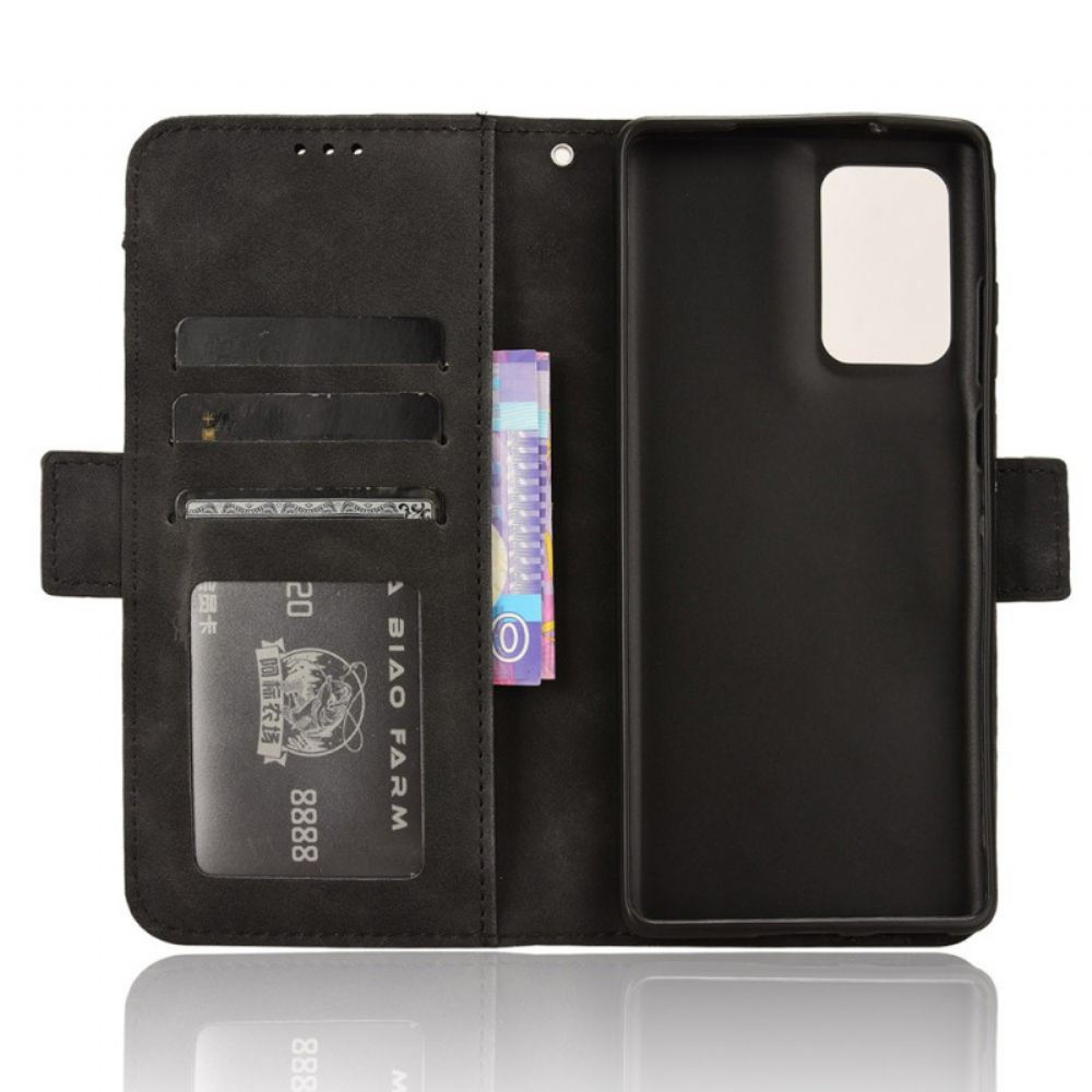 Kožený Kryt Motorola Edge 50 Fusion Multi-cards