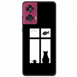 Kryt Motorola Edge 50 Fusion Kočka A Myš