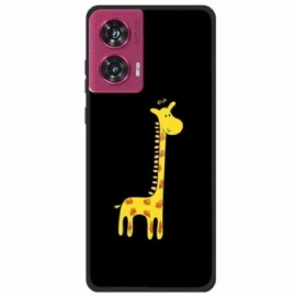 Kryt Motorola Edge 50 Fusion Kryty Na Mobil Vzor Žirafy