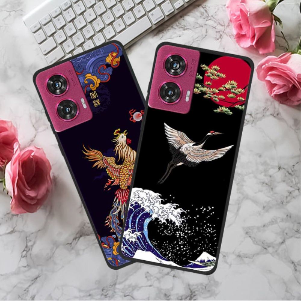 Kryt Motorola Edge 50 Fusion Čtyři Jeřábi V Letu