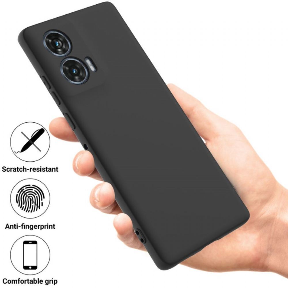 Kryt Motorola Edge 50 Fusion Řemínek Z Tekutého Silikonu