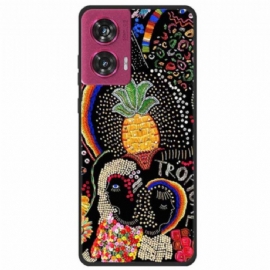 Kryt Na Motorola Edge 50 Fusion Květ Ananasu