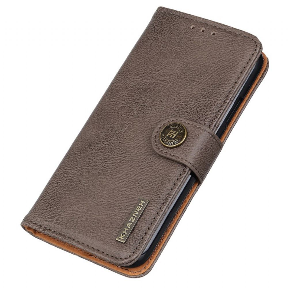 Peněženková Pouzdra Motorola Edge 50 Fusion Kryty Na Mobil Vintage Styl Khazneh