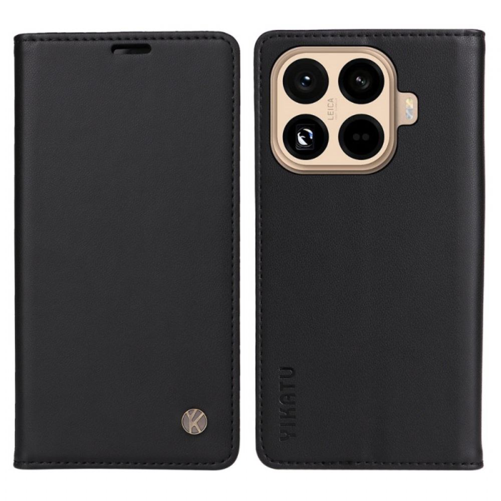 Kožené Pouzdro Folio Xiaomi 15t Pro Yikatu