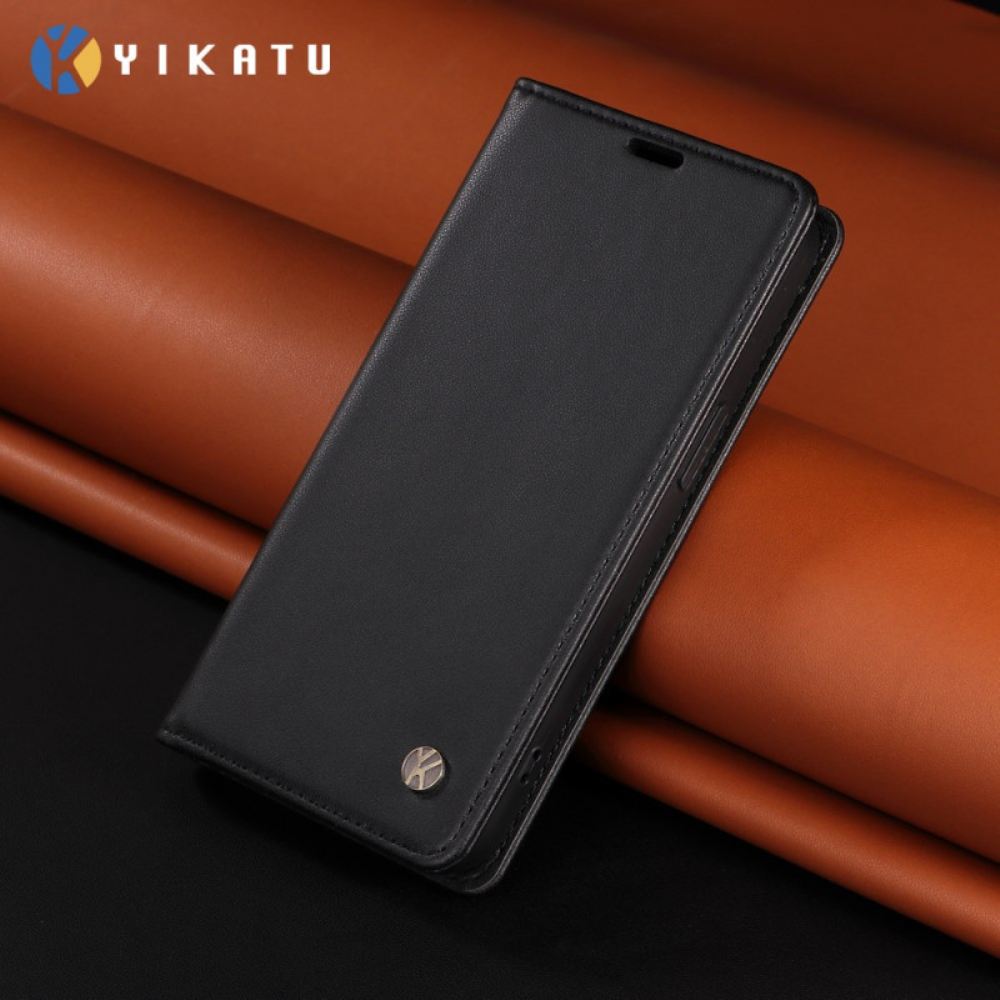 Kožené Pouzdro Folio Xiaomi 15t Pro Yikatu