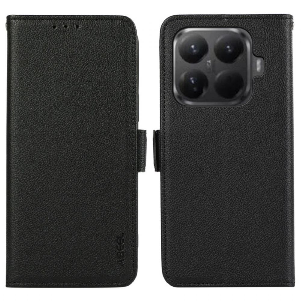 Kožený Kryt Na Xiaomi 15t Pro Abeel