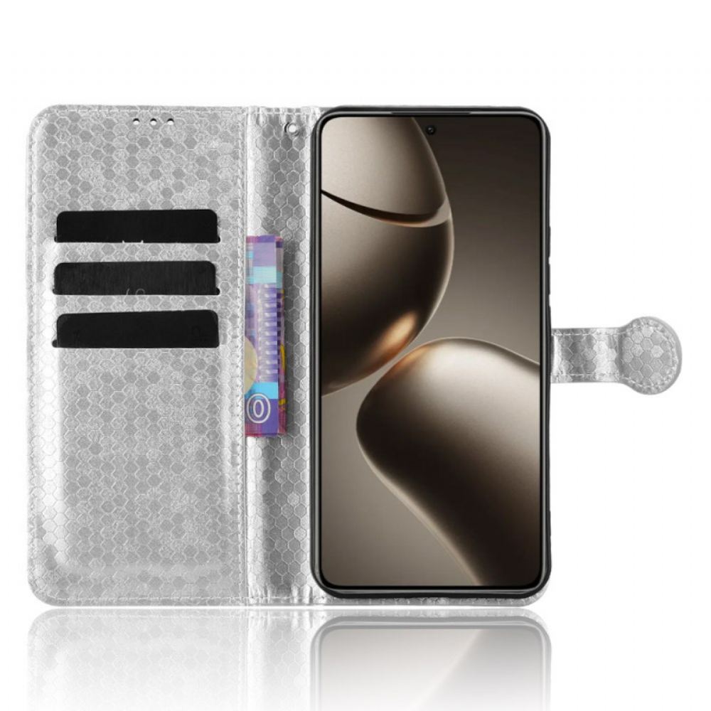 Kožený Kryt Xiaomi 15t Pro Třpytivé Tečky