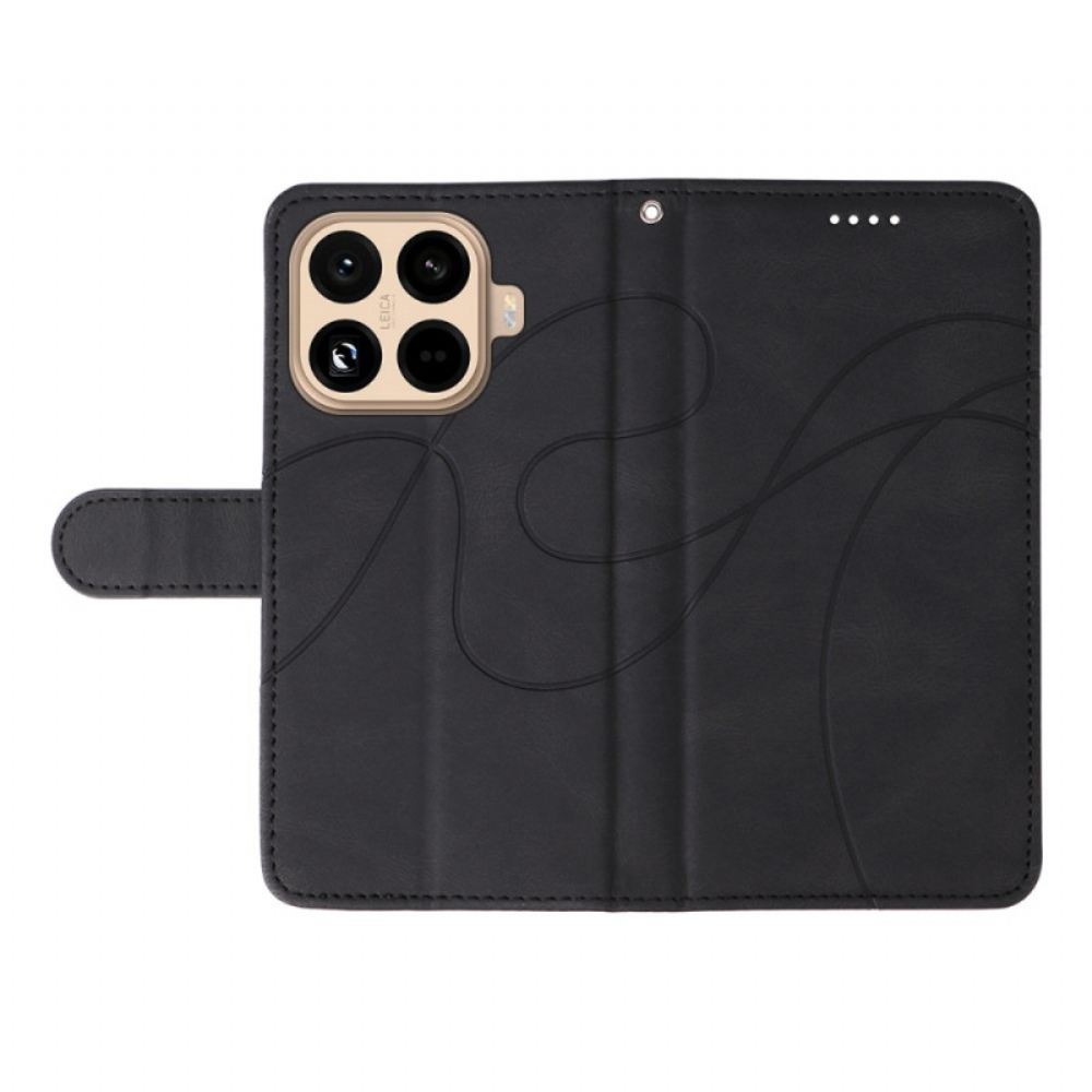 Kožený Kryt Xiaomi 15t Pro Vlnitý