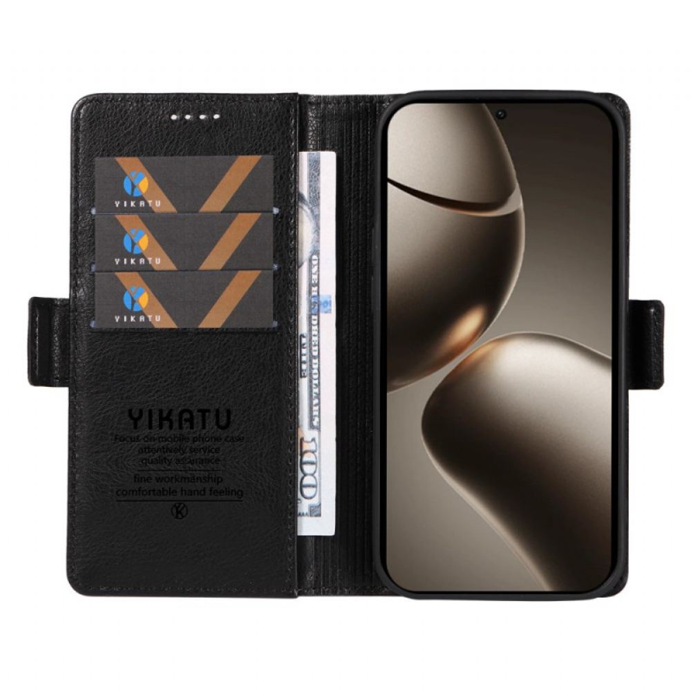 Kožený Kryt Xiaomi 15t Pro Yikatu Retro