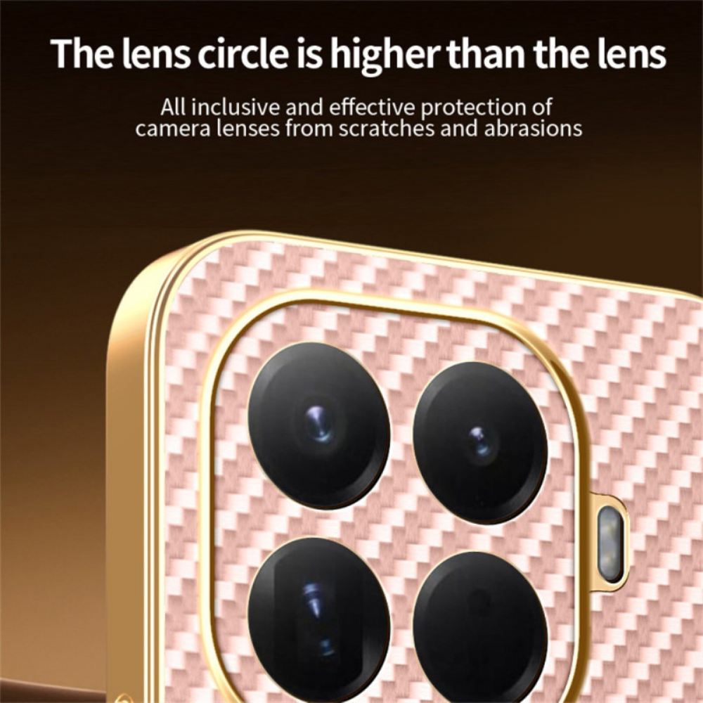 Kryt Xiaomi 15t Pro Uhlíková Vlákna Textura