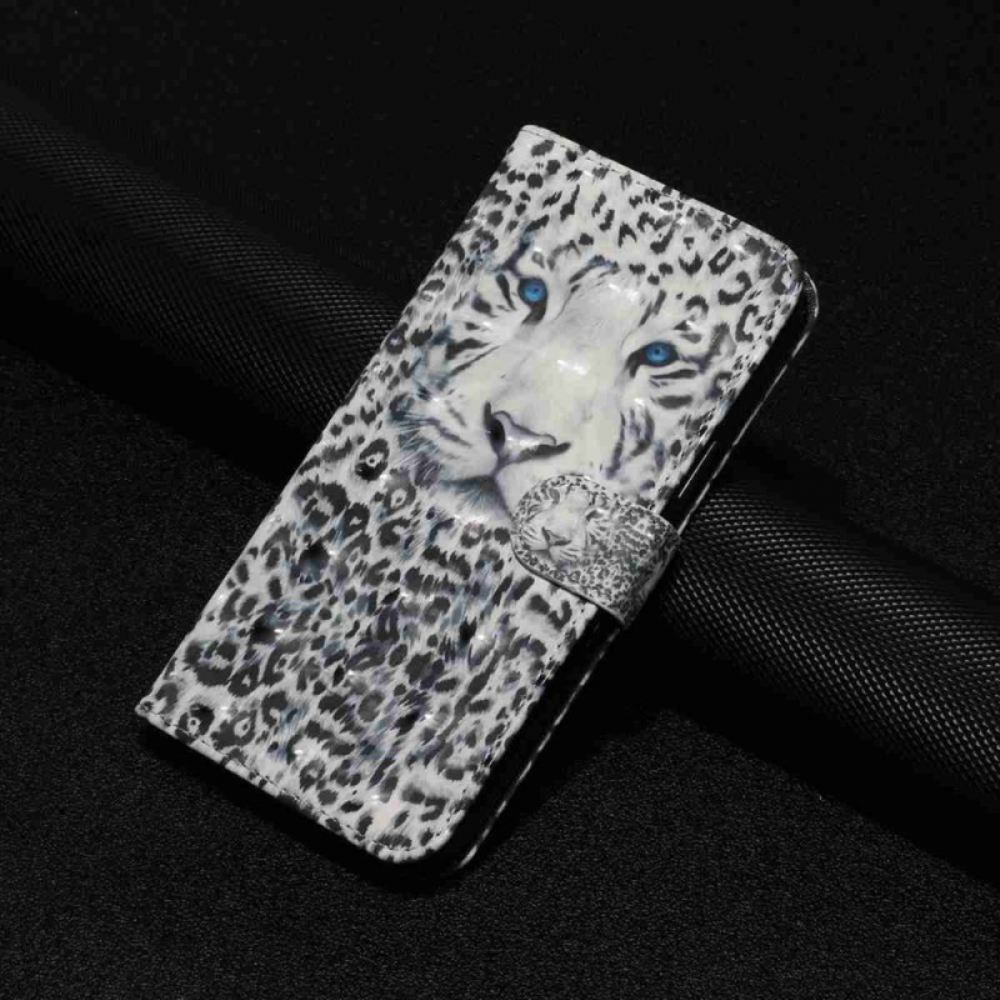 Peněženková Pouzdra Xiaomi 15t Pro Kryty Na Mobil Leopardí Pásek