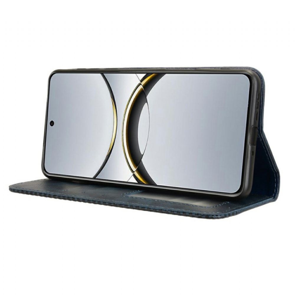 Kožené Pouzdro Folio Na Oppo Find X8 Pro Vintage Frieze