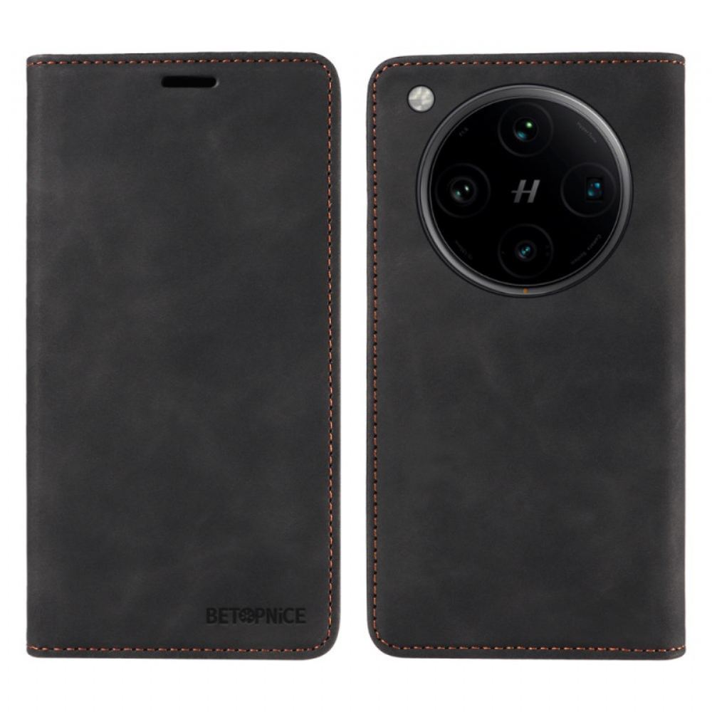 Kožené Pouzdro Oppo Find X8 Pro Kryty Na Mobil Betopnice