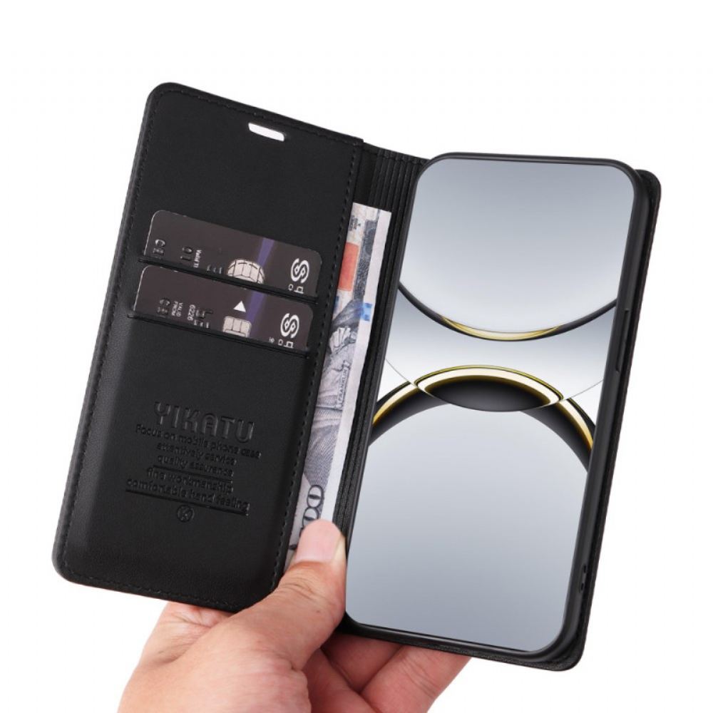 Kožené Pouzdro Oppo Find X8 Pro Yikatu