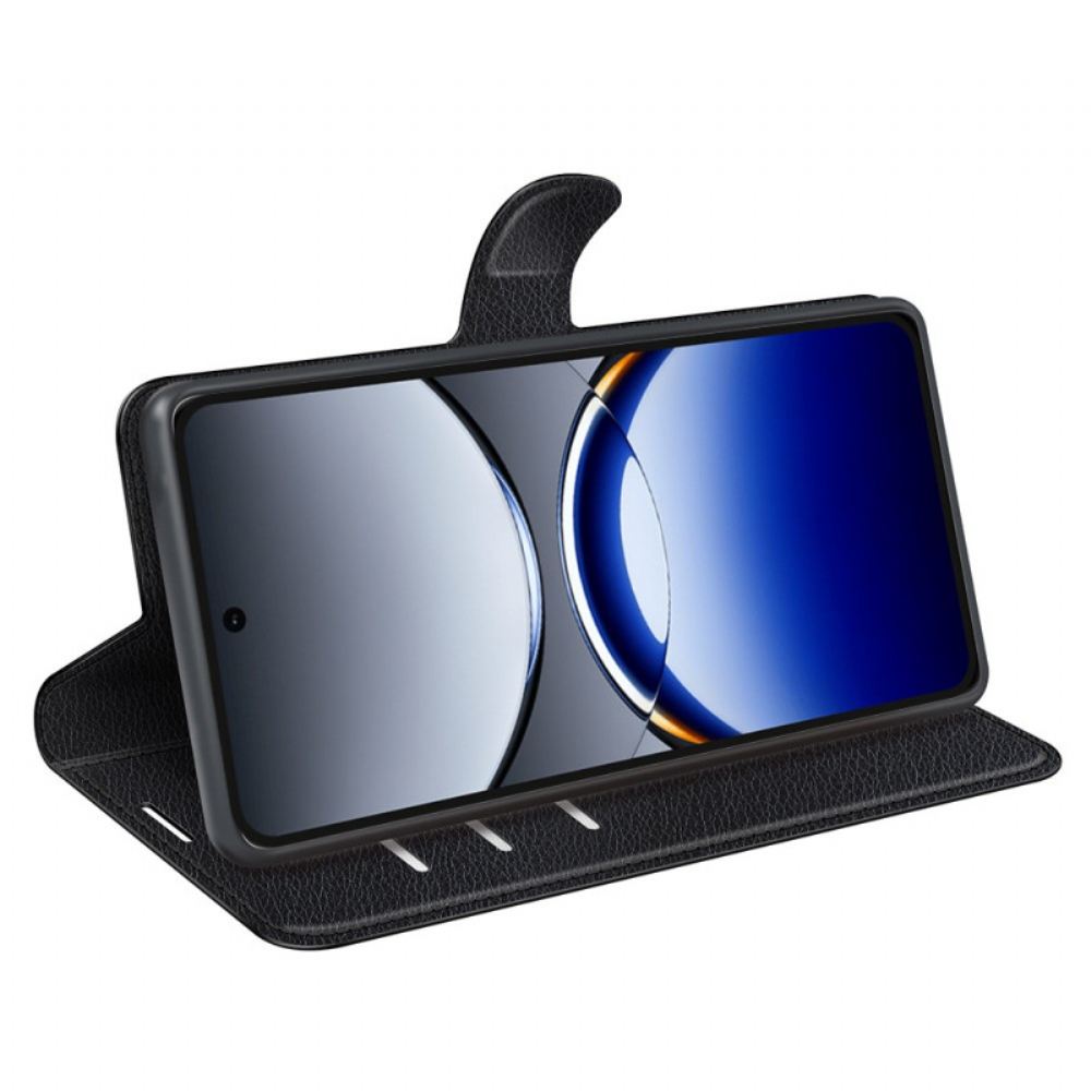 Kožený Kryt Na Oppo Find X8 Pro Klasická Umělá Kůže Liči