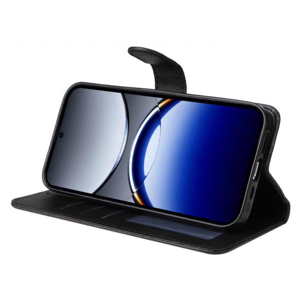 Kožený Kryt Na Oppo Find X8 Pro Řemínek Z Umělé Kůže