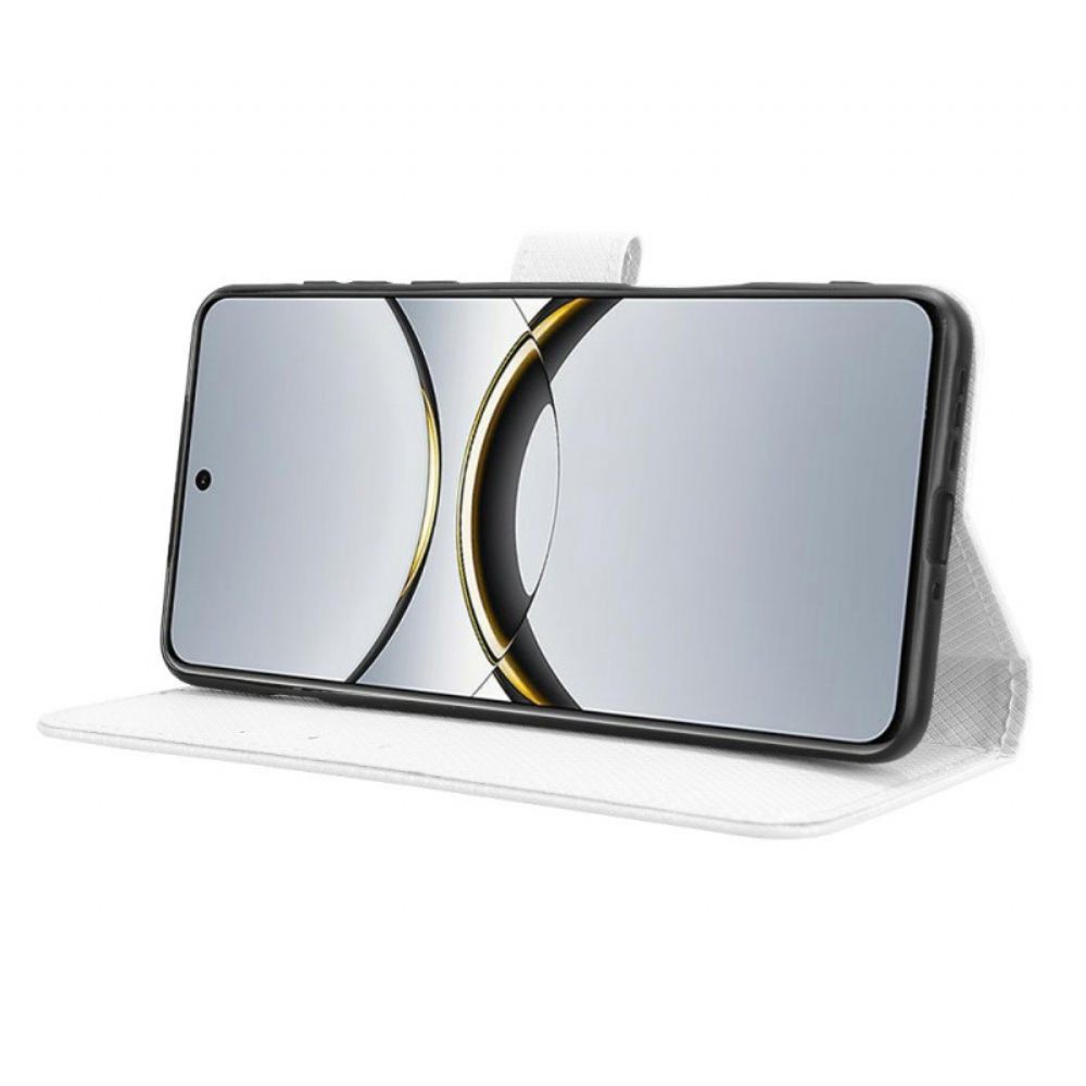 Kožený Kryt Oppo Find X8 Pro Diamantová Textura