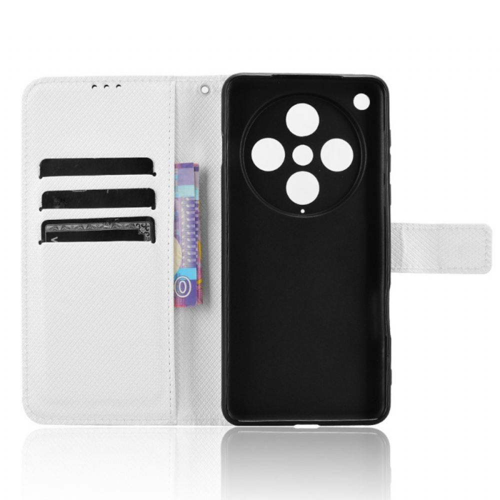 Kožený Kryt Oppo Find X8 Pro Diamantová Textura