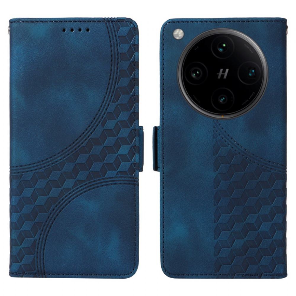 Kožený Kryt Oppo Find X8 Pro Hvězdný Vzor