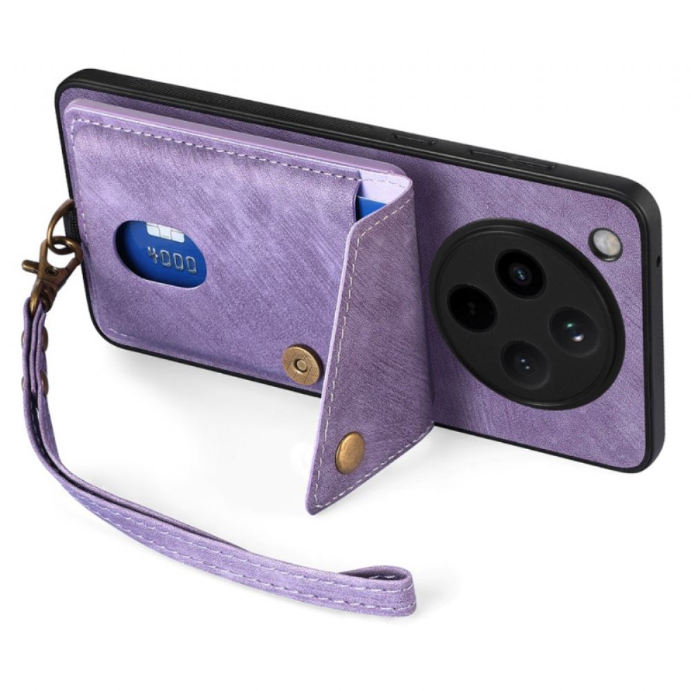 Kryt Oppo Find X8 Pro Držák Karet A Stojánek