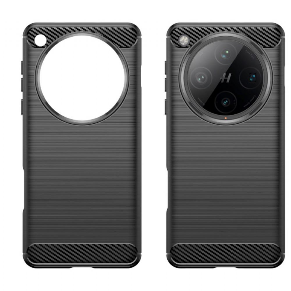 Kryt Oppo Find X8 Pro Kartáčované Uhlíkové Vlákno