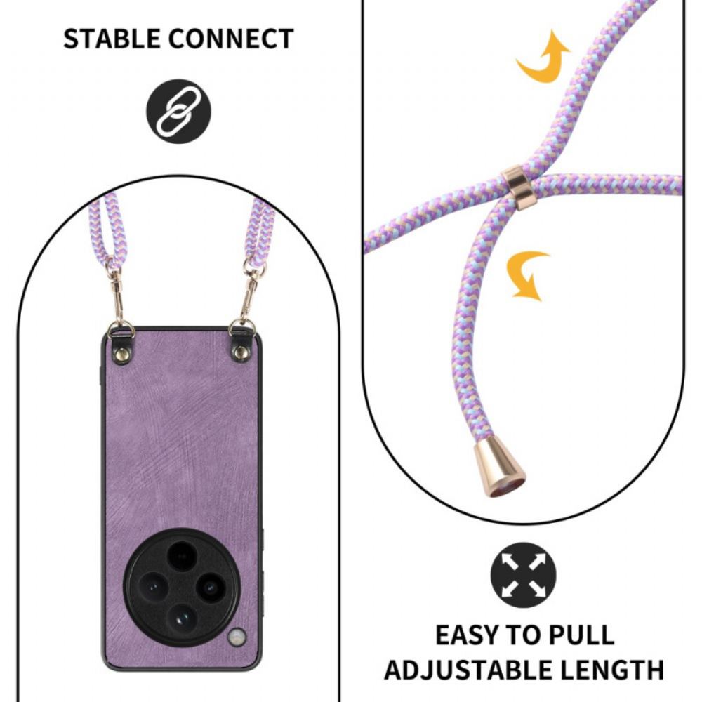 Kryt Oppo Find X8 Pro Kryty Na Mobil Umělá Kůže