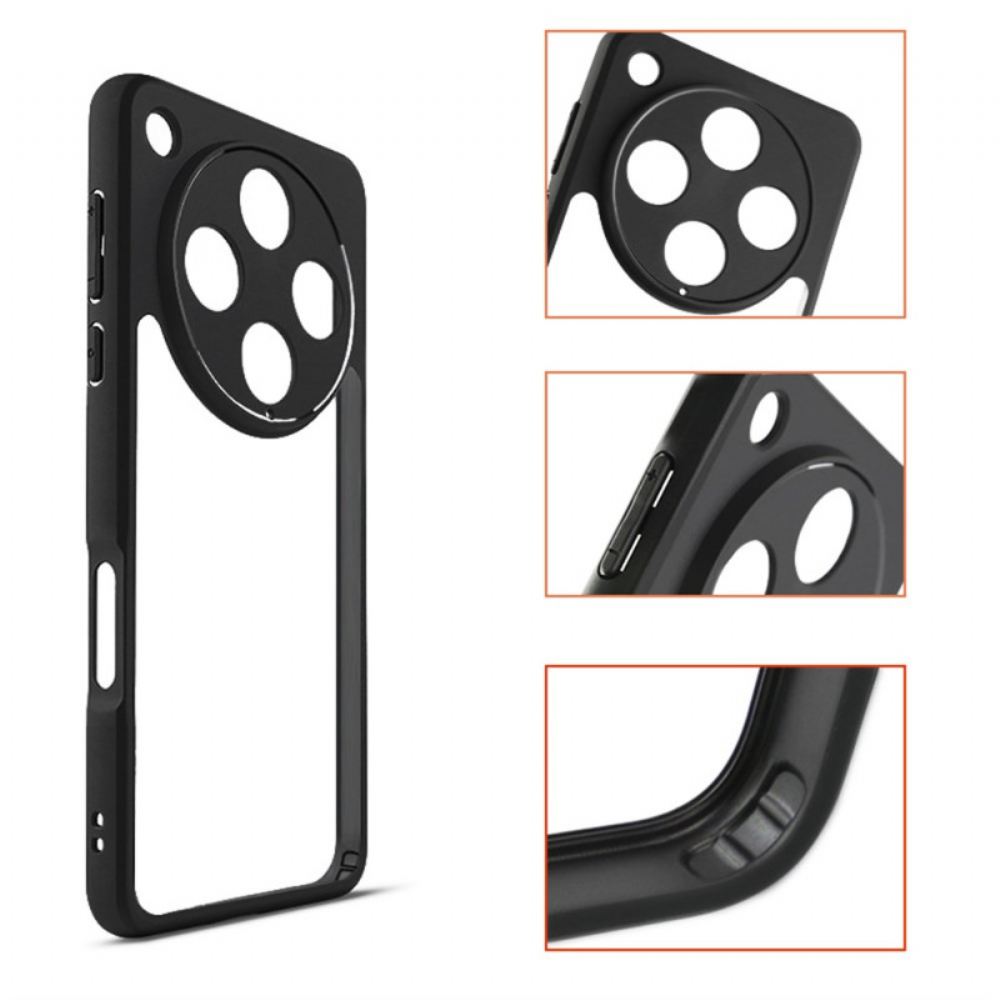 Kryt Oppo Find X8 Pro Průhledný Se Silikonovými Okraji