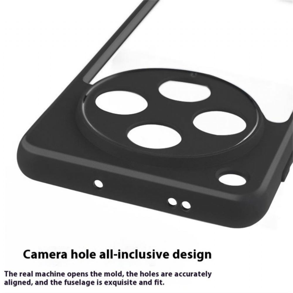 Kryt Oppo Find X8 Pro Průhledný Se Silikonovými Okraji