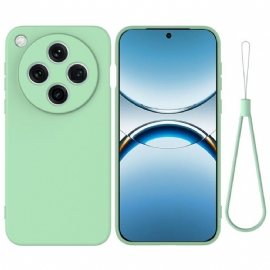 Kryt Oppo Find X8 Pro Tekutý Silikon S Řemínkem