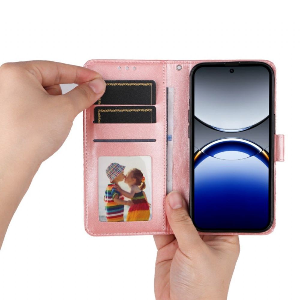 Peněženková Pouzdra Oppo Find X8 Pro Kryty Na Mobil Okázalá Mandala