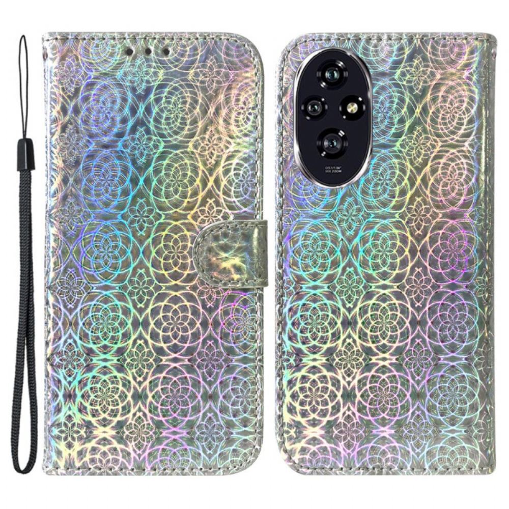 Kožený Kryt Honor 200 Strappy Disco Style