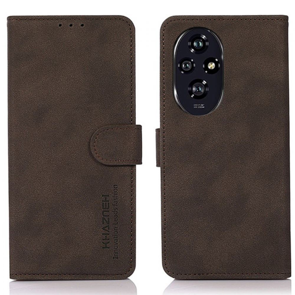 Kožený Kryt Na Honor 200 Khazneh Suede Effect