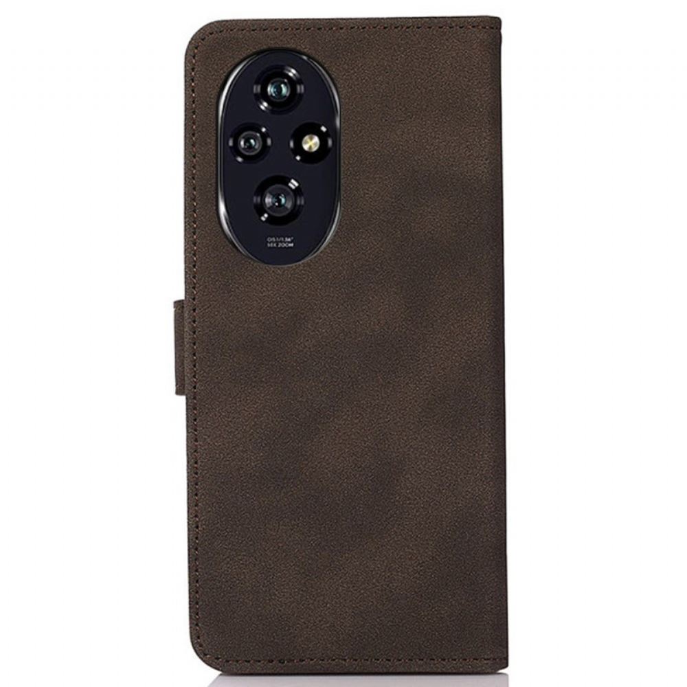 Kožený Kryt Na Honor 200 Khazneh Suede Effect