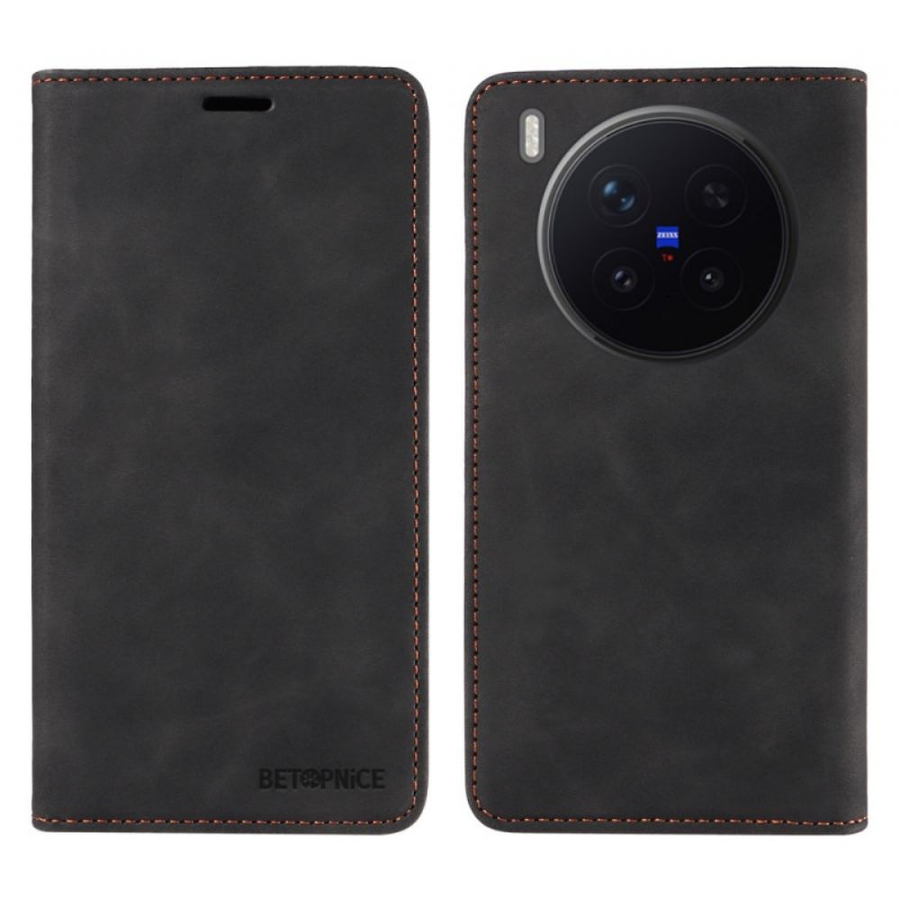 Kožené Pouzdro Folio Vivo X300 Pro Betopnice