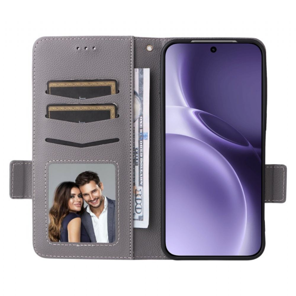 Kožený Kryt Vivo X300 Pro Umělá Kůže S Popruhem