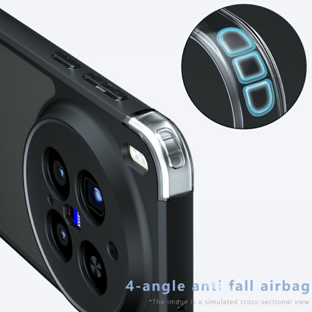 Kryt Vivo X300 Pro Matně Černá Čirá