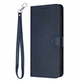 Kožený Kryt Vivo V40 5g Kožený Efekt S Řemínkem