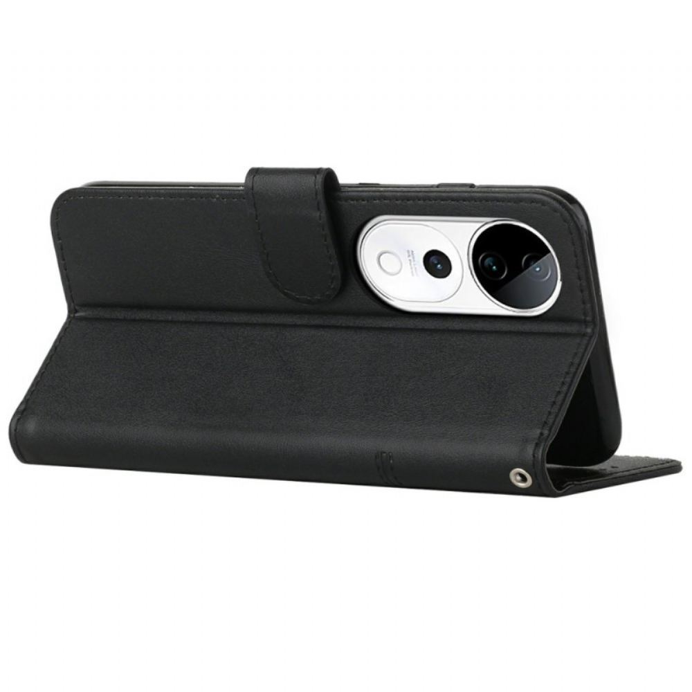 Kožený Kryt Vivo V40 5g Obchodní Styl