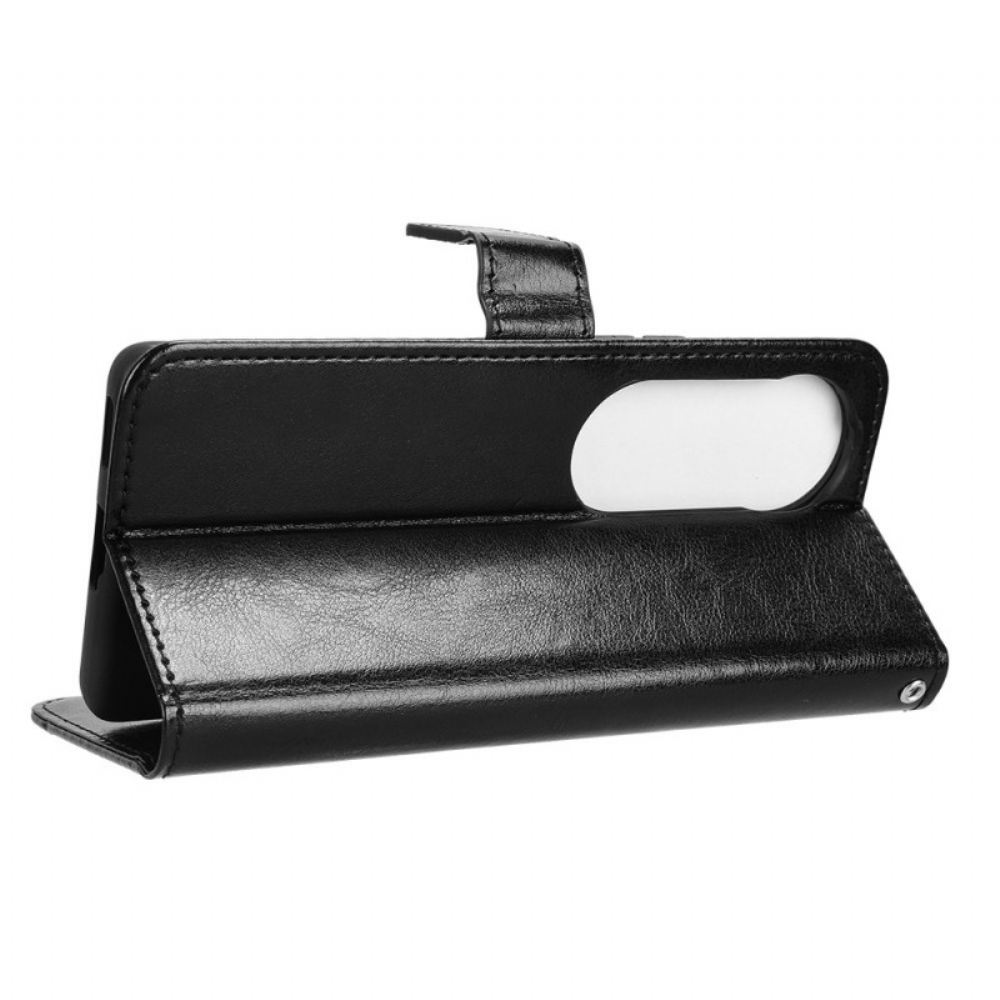 Kožený Kryt Vivo V40 5g Okázalá Umělá Kůže