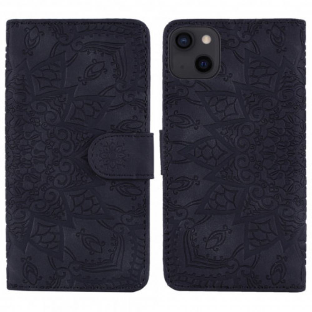 Flipové Pouzdro Na iPhone 13 Barokní Mandala