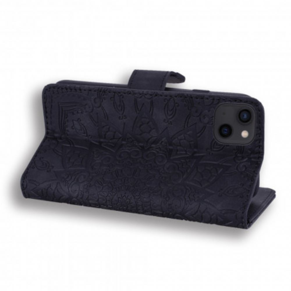 Flipové Pouzdro Na iPhone 13 Barokní Mandala