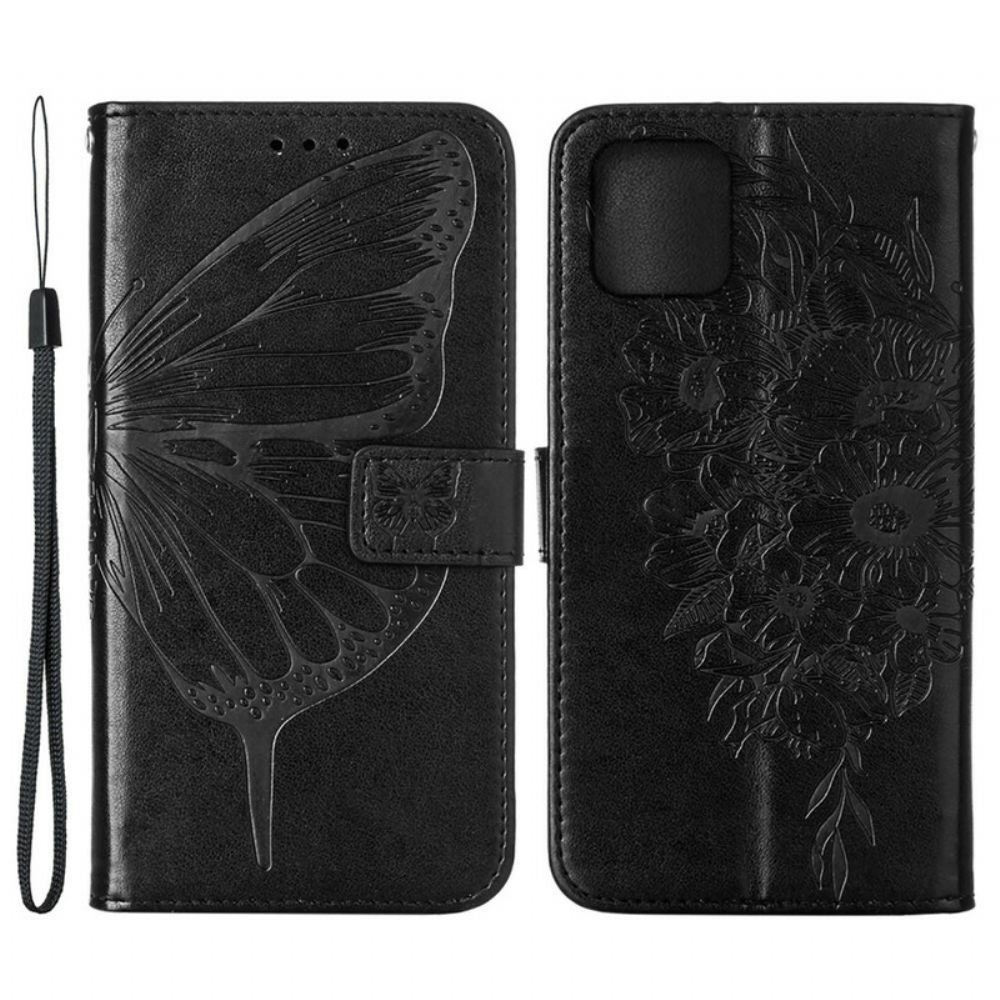 Flipové Pouzdro Na iPhone 13 Design Motýla