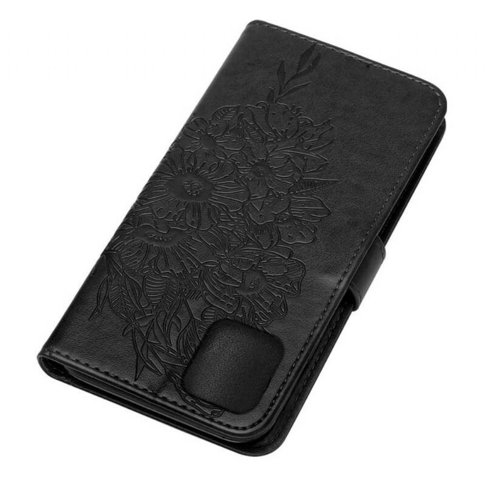 Flipové Pouzdro Na iPhone 13 Design Motýla