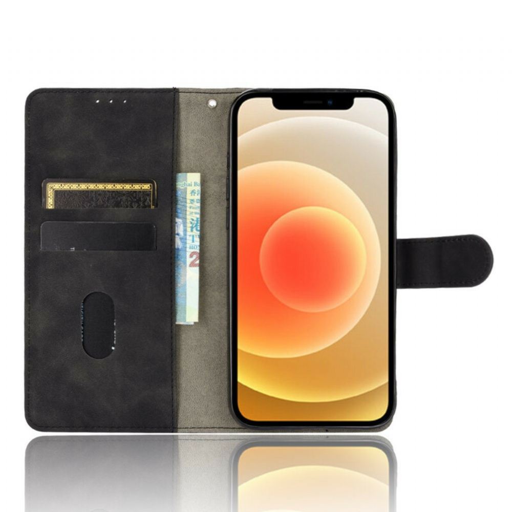 Flipové Pouzdro Na iPhone 13 Dotek Kůže