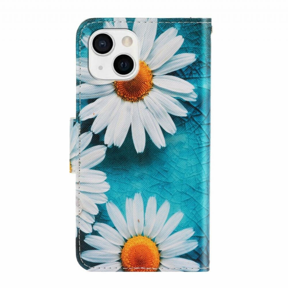 Flipové Pouzdro Na iPhone 13 Na Lana Tanga Sedmikrásky