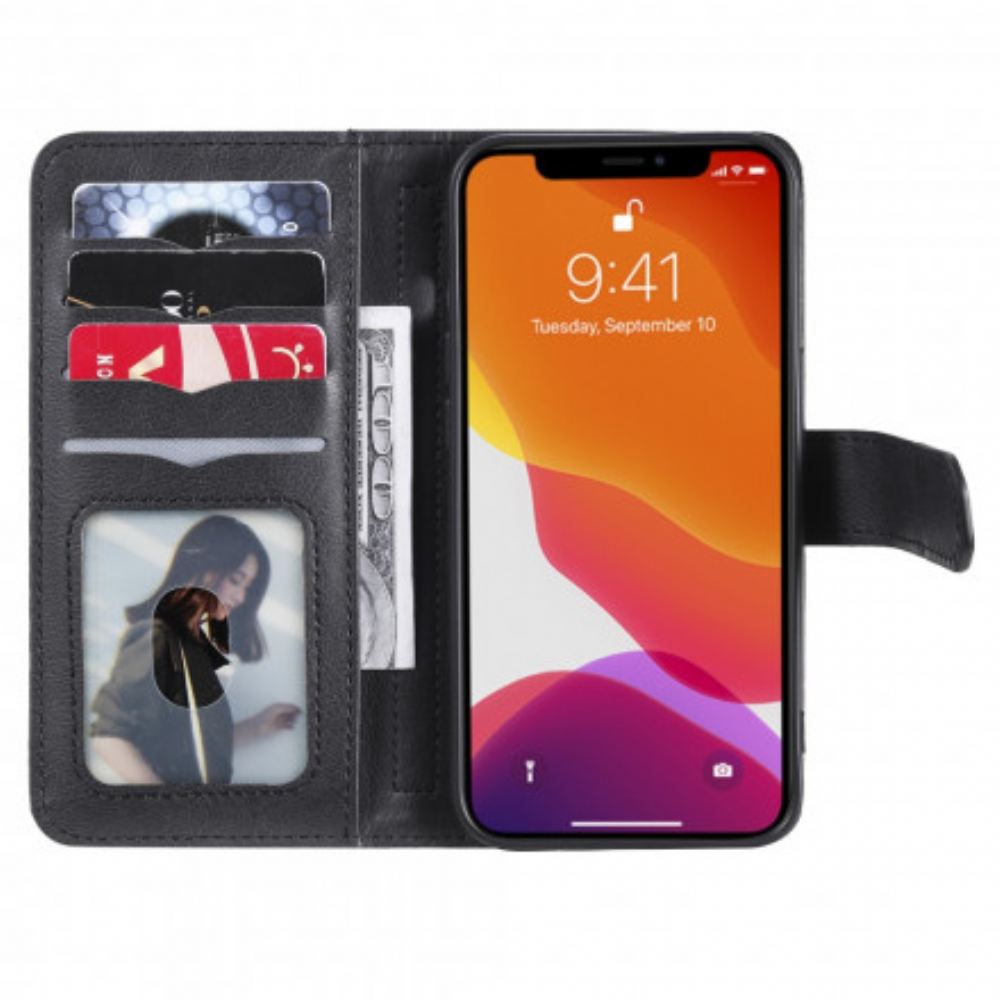 Flipové Pouzdro Na iPhone 13 Multifunkční Držák Na 10 Karet