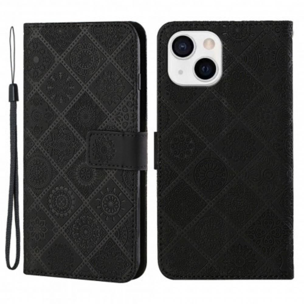 Flipové Pouzdro Na iPhone 13 Tapiserie