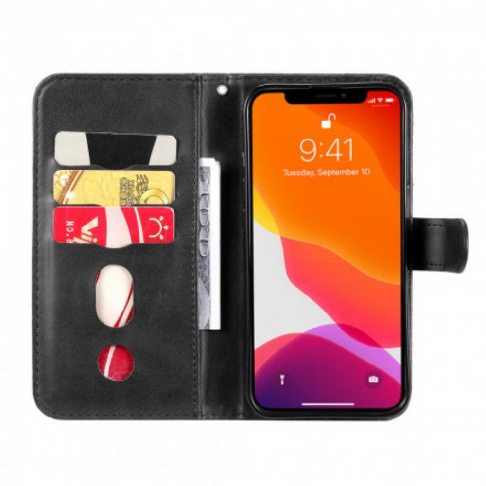 Flipové Pouzdro Na iPhone 13 Vintage Peněženka Na Mince