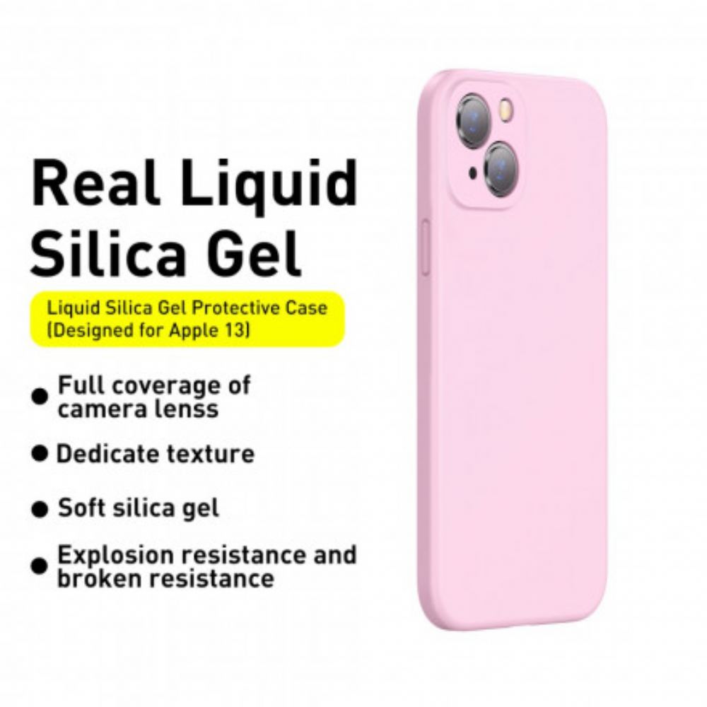 Kryt Na iPhone 13 Baseus Tekutý Silikon
