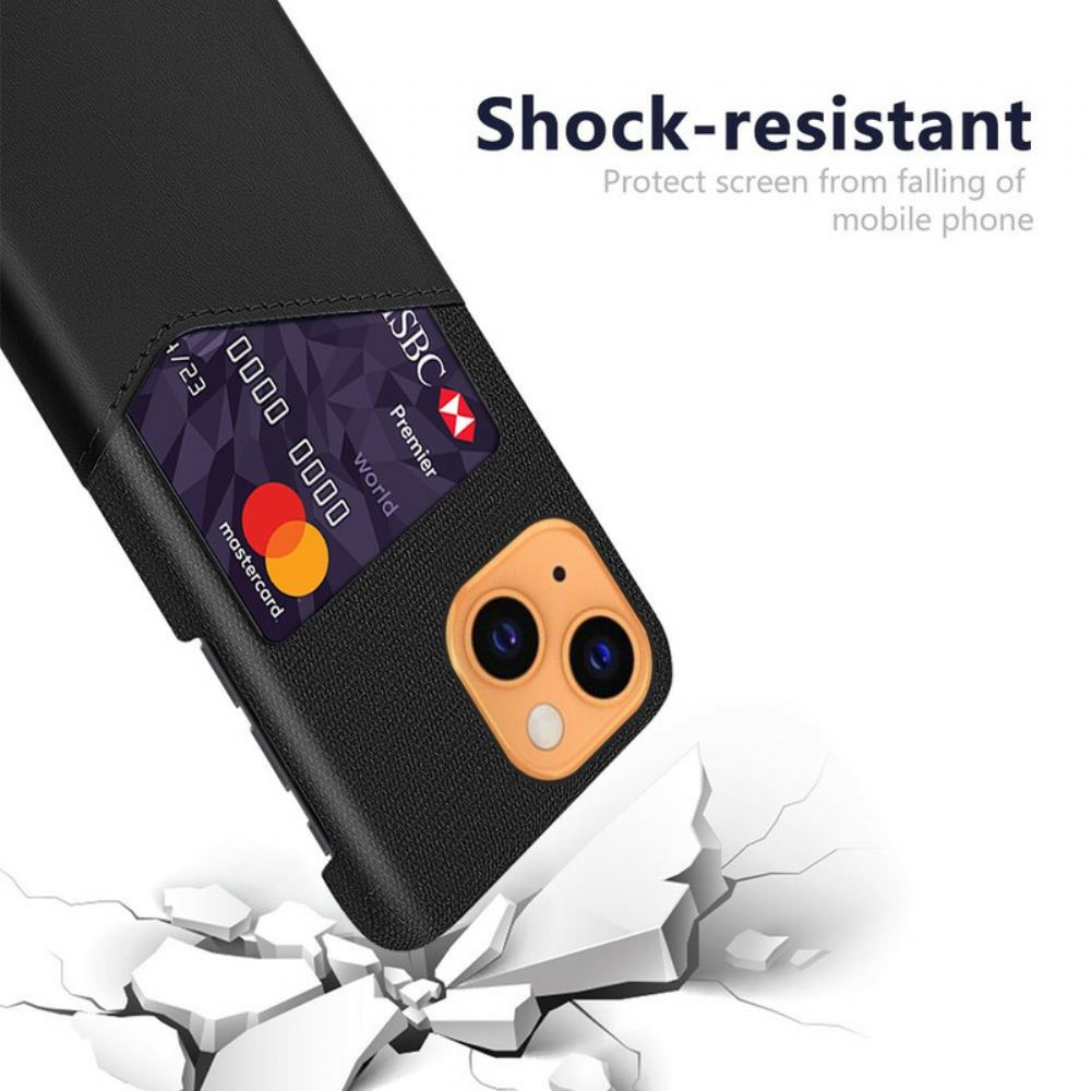 Kryt Na iPhone 13 Držák Karty Ksq